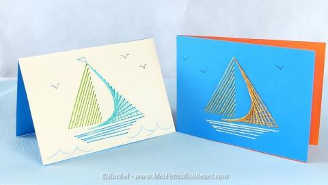 bricolage carte en fil tendu