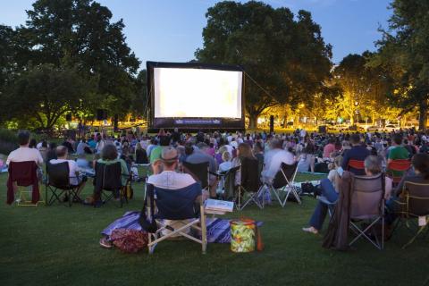 cinema plein air