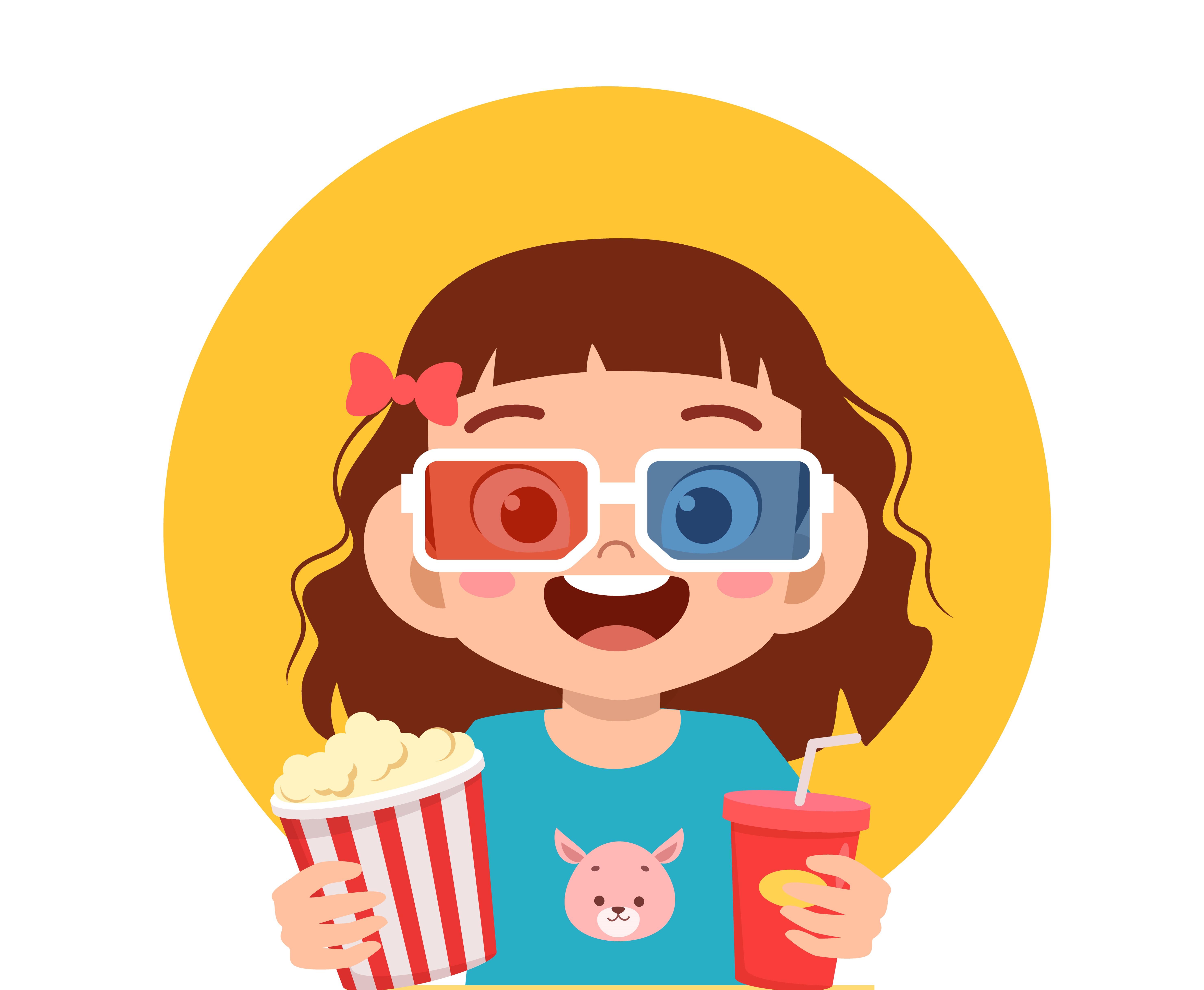 enfant, cinéma, gouter