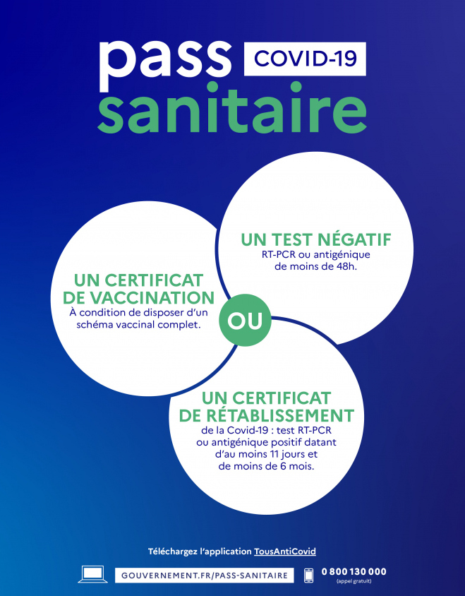 pass sanitaire