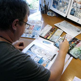 auteur de bande dessinée
